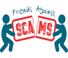 Friends Against Scams logo